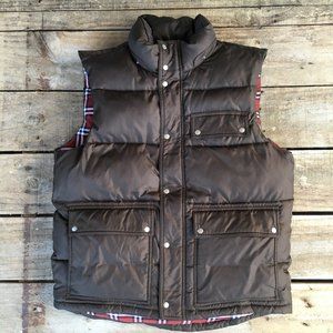 Gap Puffer Vest Brown Medium